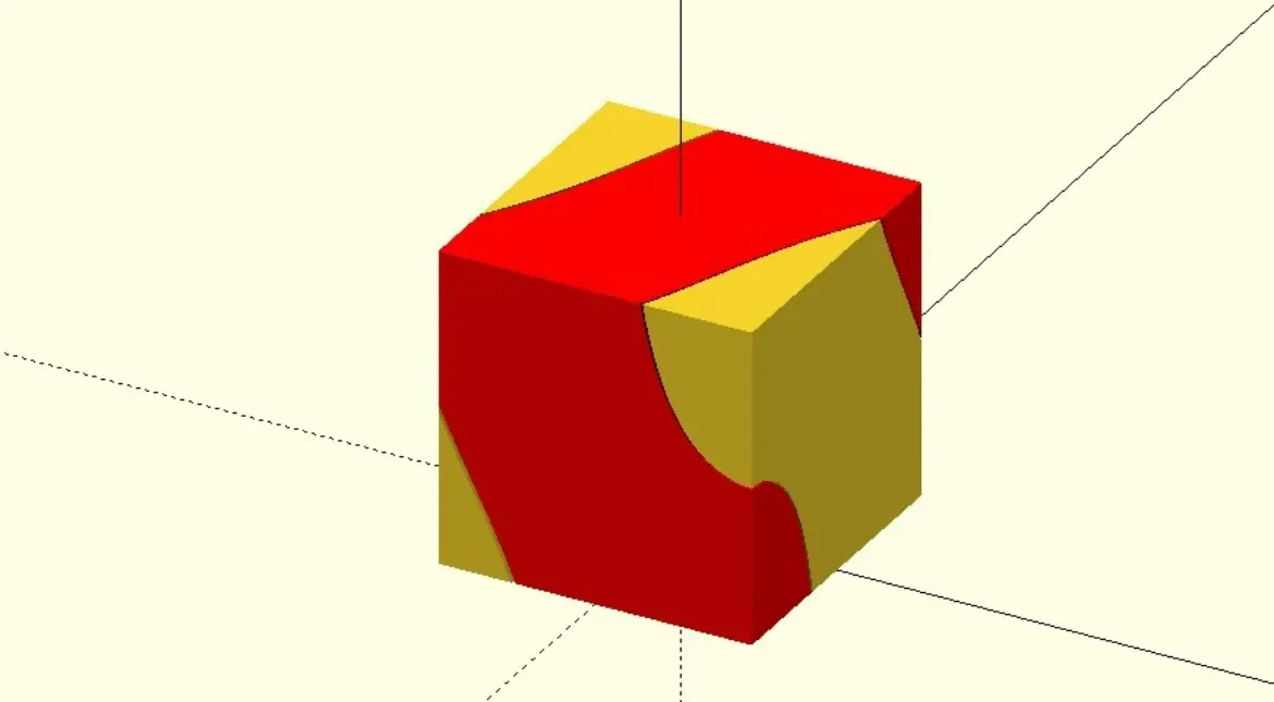 Screw cube puzzle