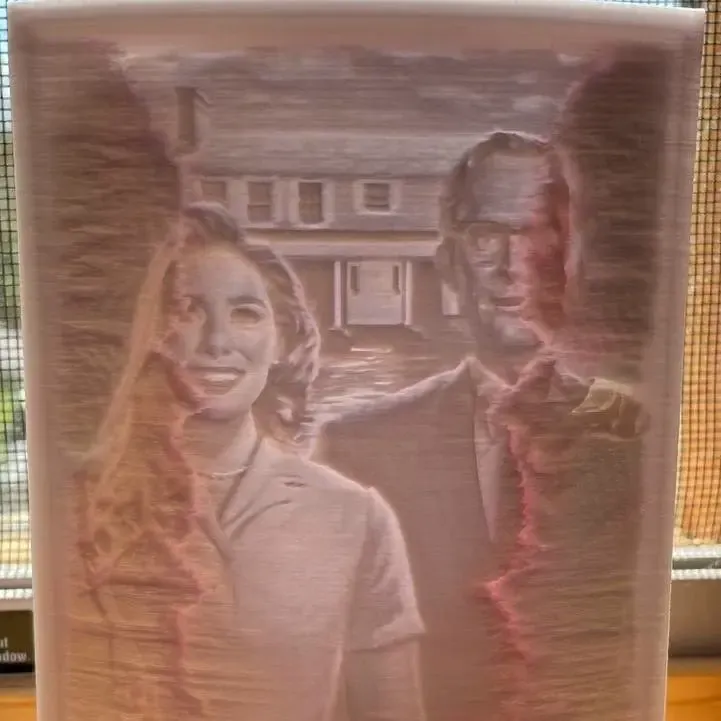 WandaVision Lithophane
