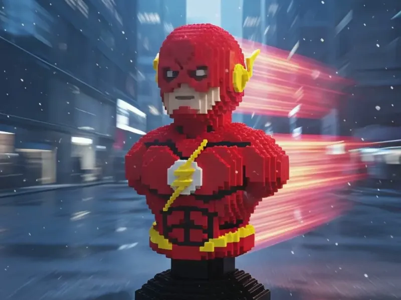 Flash (DC) - Bust Lego Collection