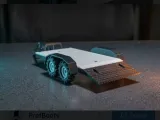 Mini Trailer with Hitching system-2