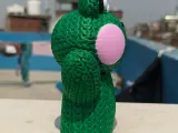 Knitted Frog (cute)-2