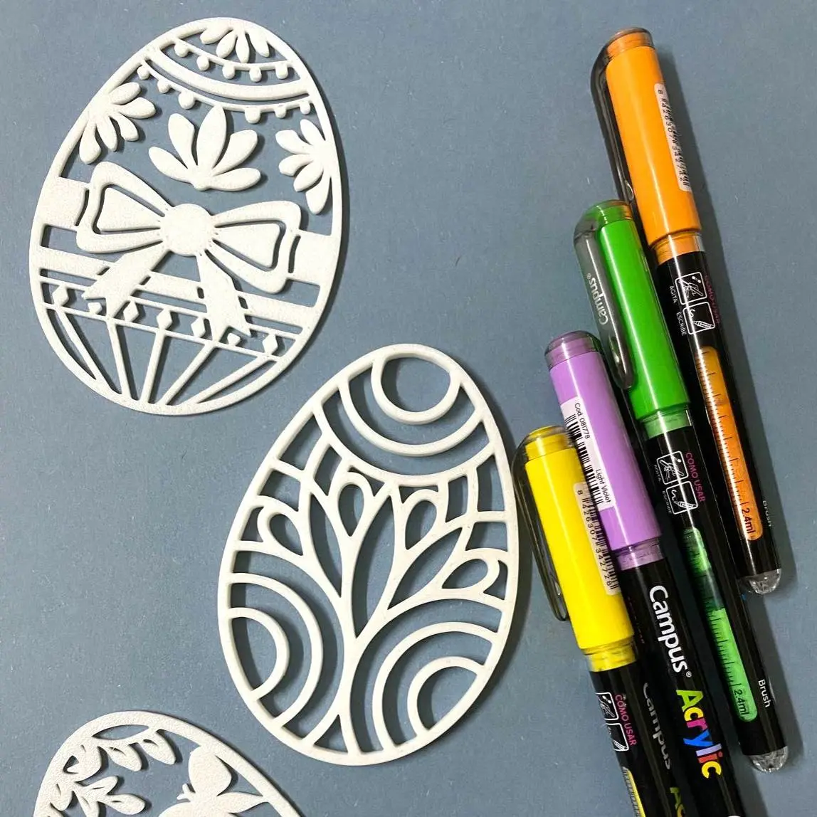 Easter eggs to color