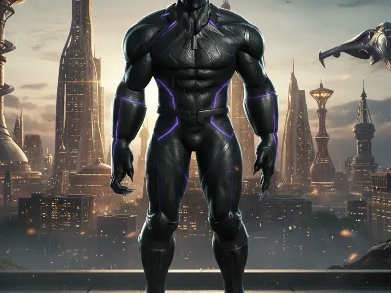 Black Panther - Pantera Negra Marvel