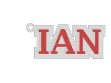 Llavero nombre IAN-2