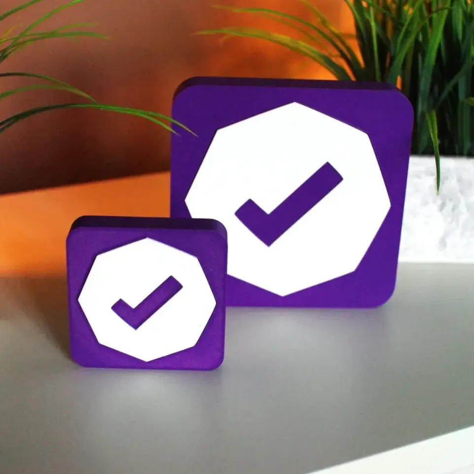 Twitch Partner badge logo