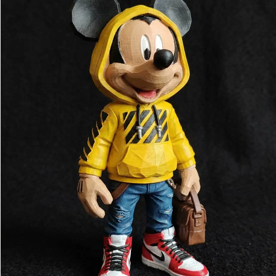 Modern Streetwear Mouse Statue | Hypebeast Cartoon Figure