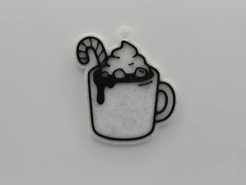 The Overflowing Mug Keychain
