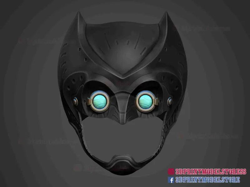 Owlman Helmet - DC Comics Cosplay - Gotham Knights