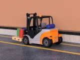 Scale model forklift-1
