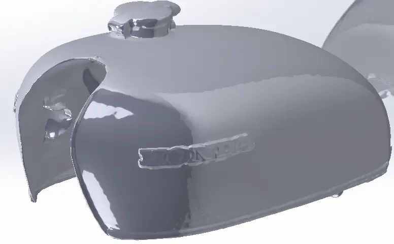 1971 Honda CB350 Gas Tank