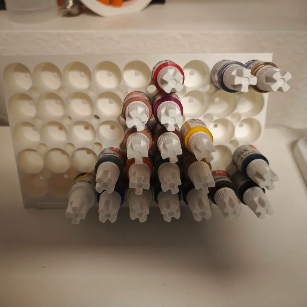 Dropper Bottle Rack – 25.6mm Angled desk Organizer