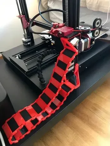 CR10s Pro V2 Cable Chain Guide