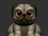 CUTE PUG (PRINT IN PLACE)-1