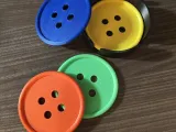 Button Coasters + Stand-0