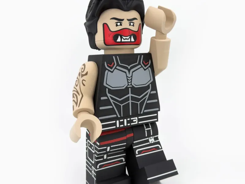 Fortnite Fox Fire Modular Figure