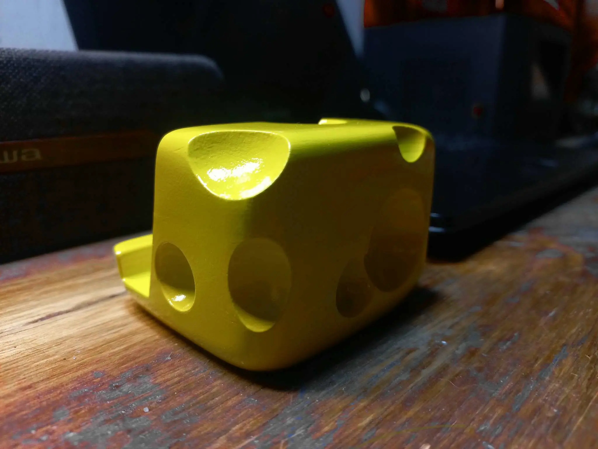 Phone stand- cheese