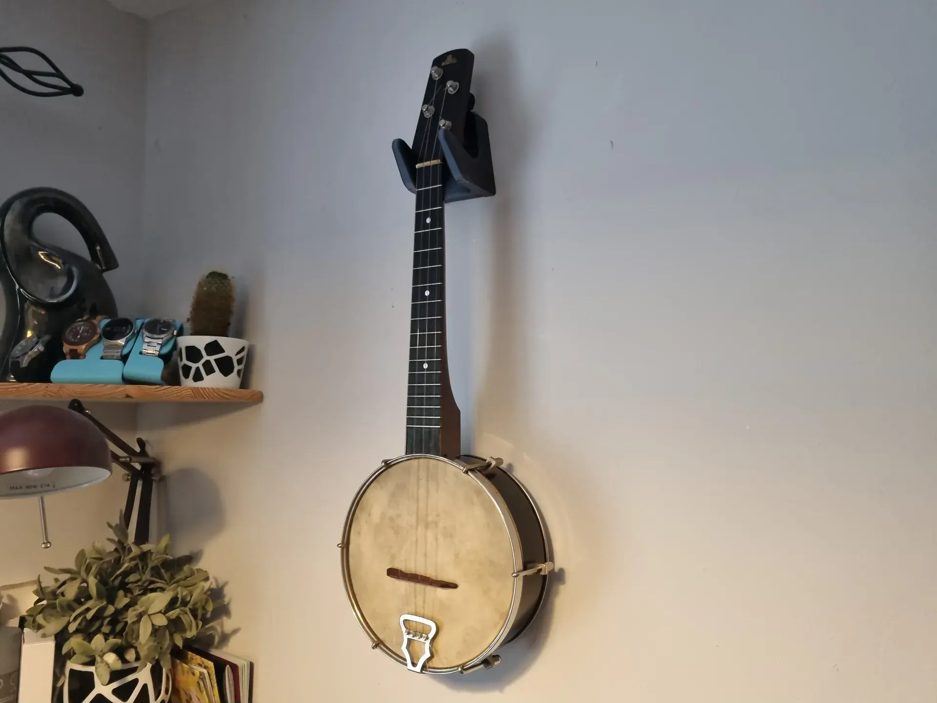 Support mural robuste pour instruments Ukulélé et Banjo