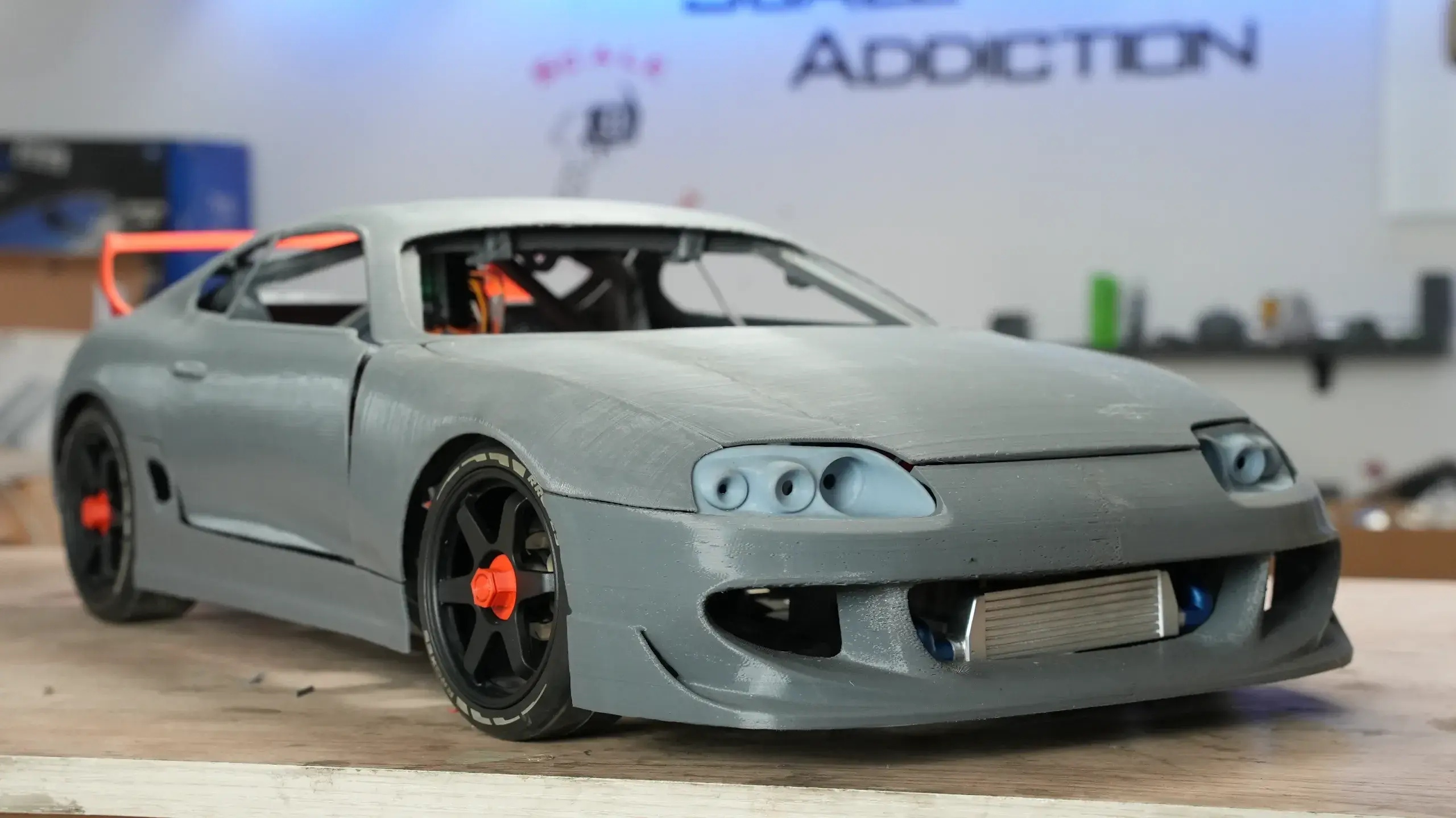 1:8 scale supra Rc car( Electric version)