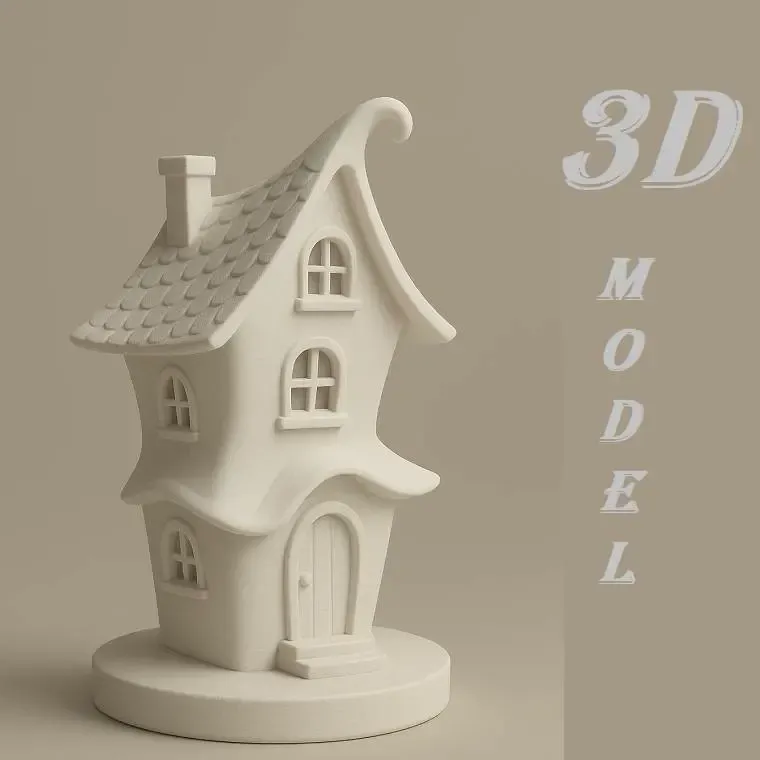 decorative house 3d model