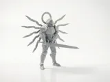 Celestial Blade Warrior Fantasy Figurine 3D Printable-3
