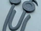 Funny book mark snap hook-2