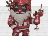 Pool Party Santa-1