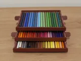 Organizzatore pieghevole e impilabile per matite colorate-1