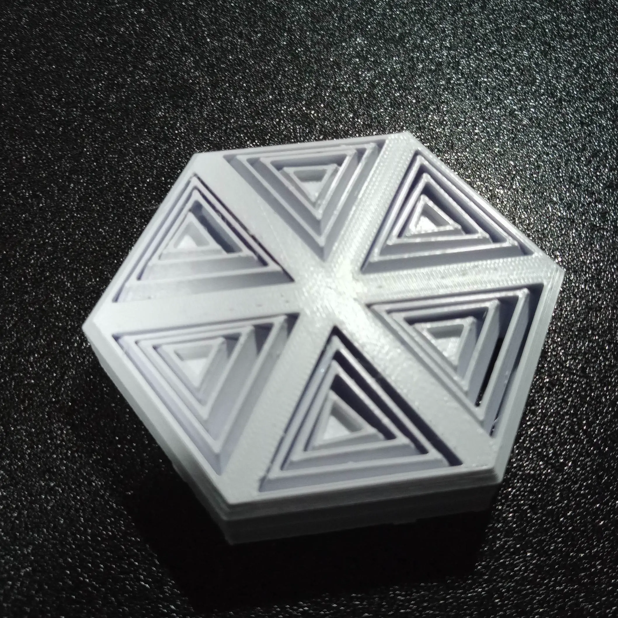 Hex Fractal Fidget Multisection
