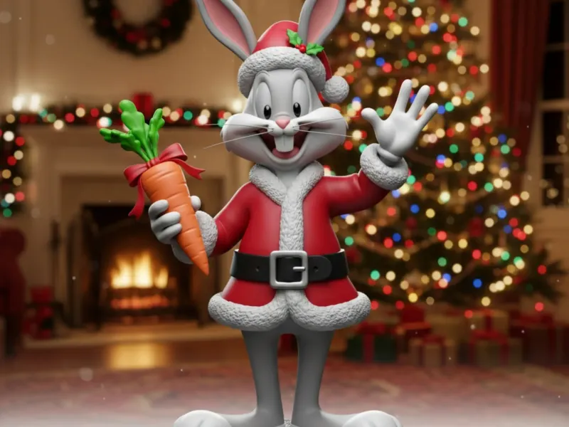 christmas rabbit