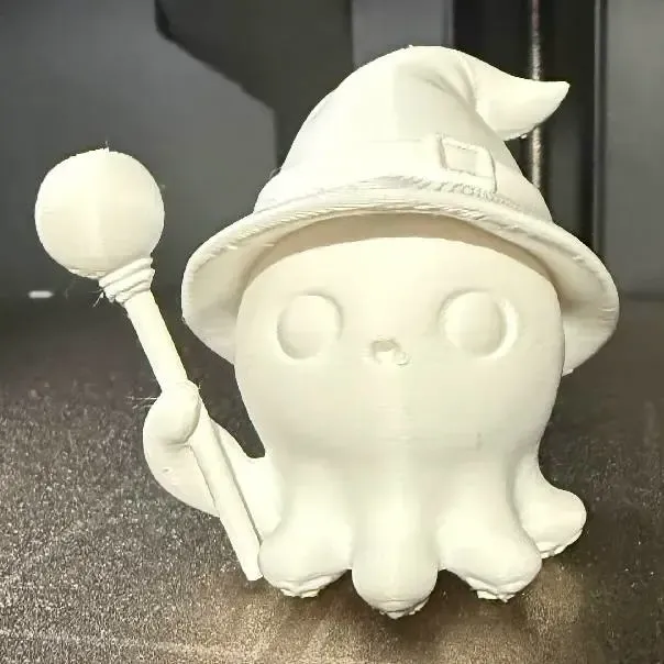 Magic Wizard Octopus Figurine Fantasy Desk Decor
