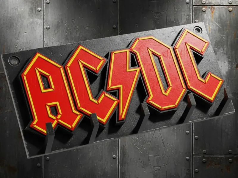 حامل مفاتيح فرقة AC/DC