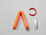 3D Printing Filament Safety Scissors - Craft Knife Blade-1