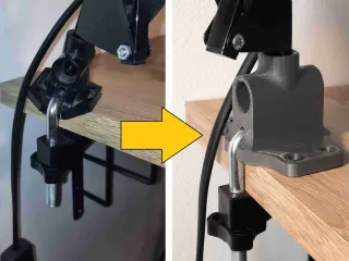Desk Lamp Mounting stand
