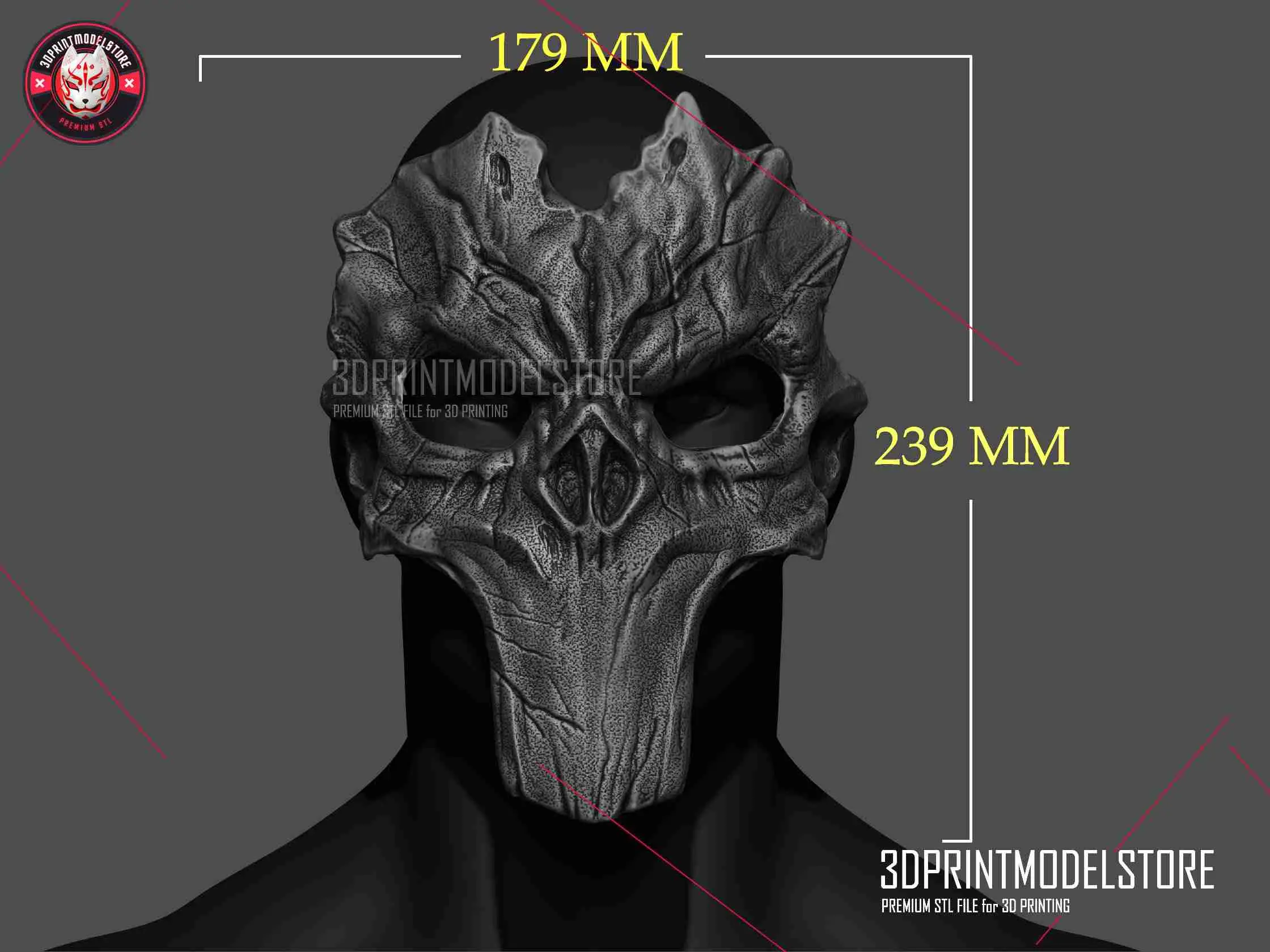 Darksiders Death Mask Cosplay Halloween Costume