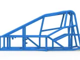 Frame of Three Quarter Midget Scale 1:25-8