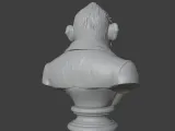 Bored Ape Bust 3D STL Printable 3D Model STL 3D print model-2