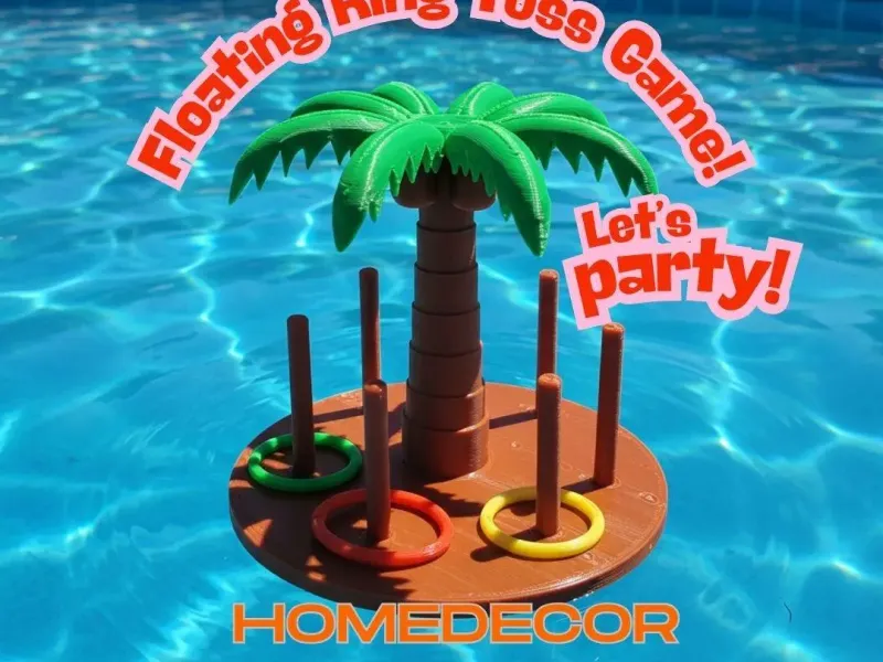 TropiToss – Palm Tree Ring Toss Game