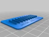 Wall / Gap Test Print v2 (Customizable)-1