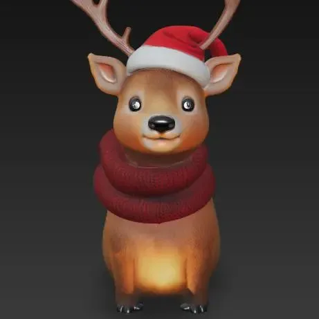 reindeer figurine