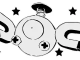 081 Magnemite stencil + 2D-0