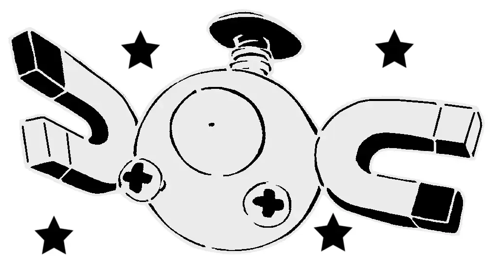 081 Magnemite stencil + 2D