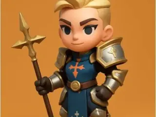 Athel. Mini figura acción  inspirada en RAID