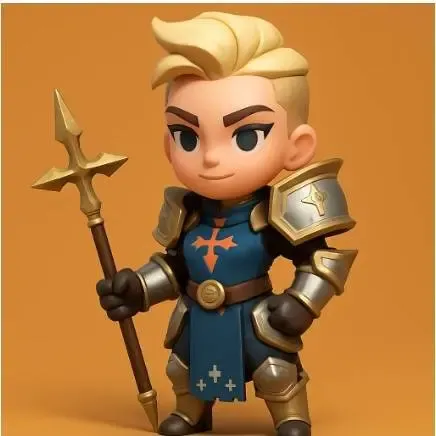 Athel. Mini figura acción  inspirada en RAID