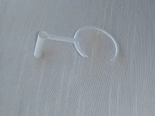 soporte tipo encastre en grifo para cadena y tapon de bidet