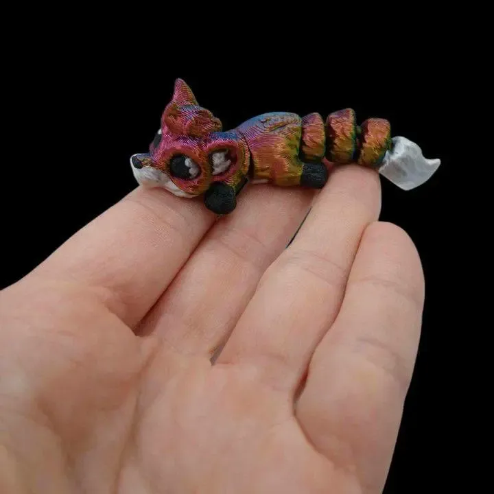 Гибкая рыжая лиса 3D Tinys