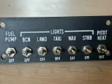 Cessna 172 Switch Panel V1-0