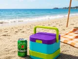 Mini Can Cooler Caddy | Portable Four Can Beverage Holder-2