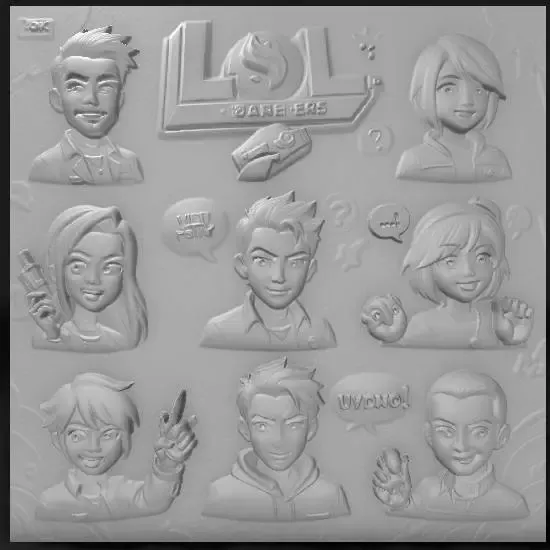 avatars from the game lol 2