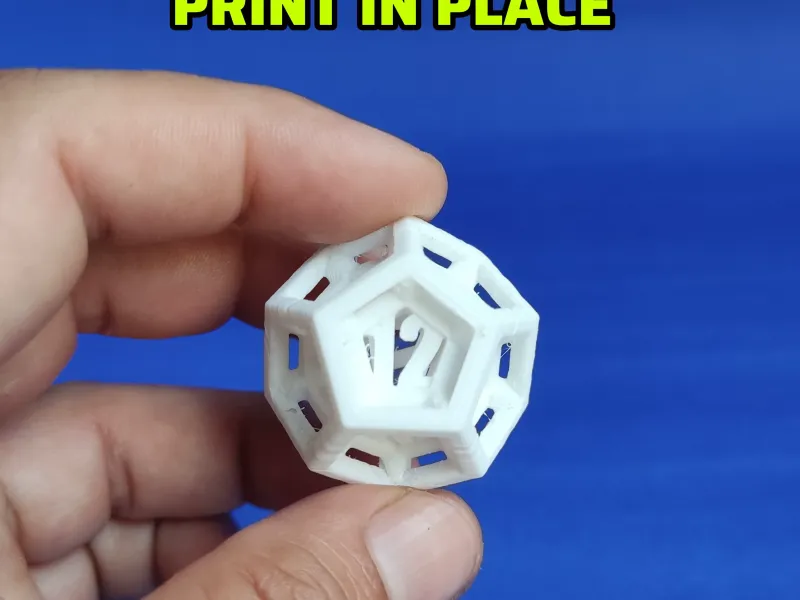 ghost dice (dodecahedron)