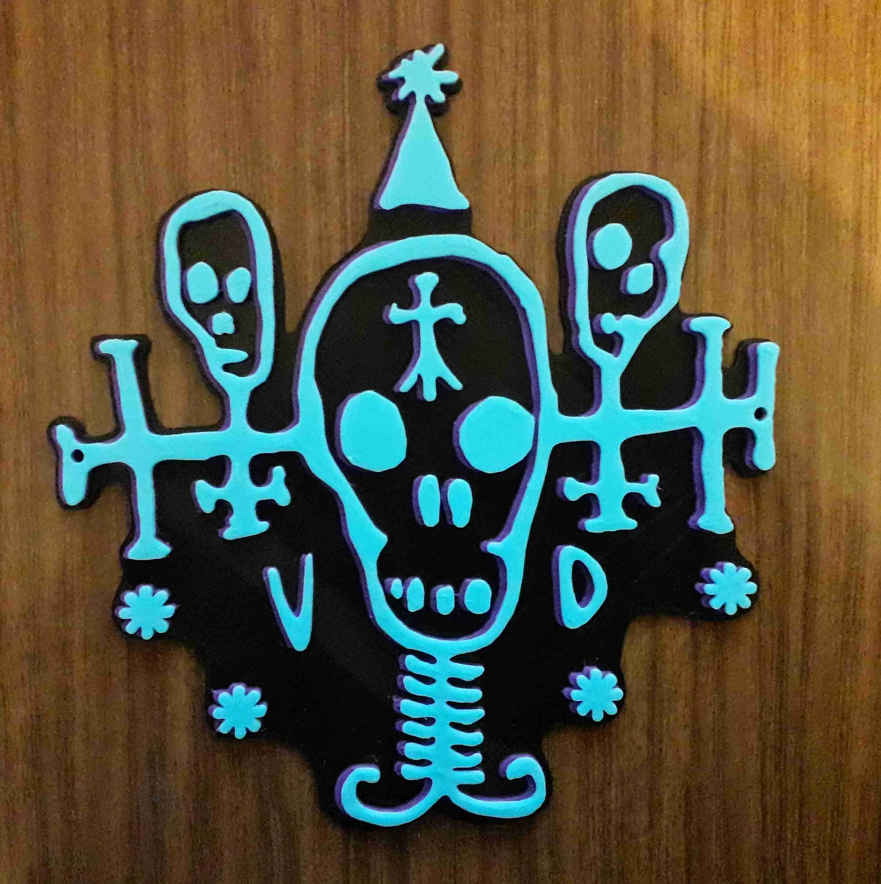 CYBERPUNK 2077 VOODOO BOYS GANG LOGOTIPO